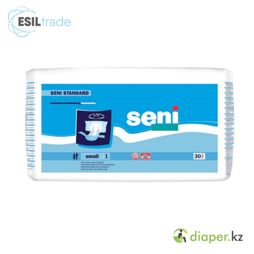 Подгузники для взрослых Seni Standart Air Small 55-80 см, 30 шт