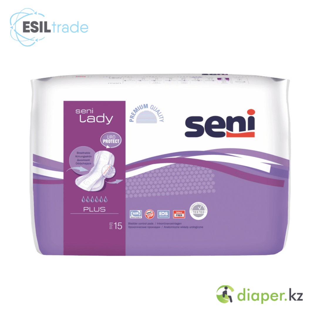 Урологические прокладки Seni Lady Plus №15  6 капель